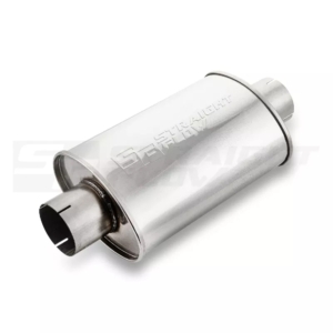 Straightflow Muffler Oval C/C 140/220 L-350 D-89 SS 9 SFT 17207 1 caaf