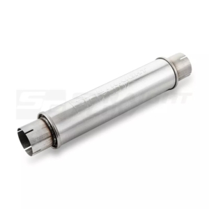 Straightflow Muffler Round 100mm L-420mm D-76 SS 8 SFT 17215 1 093c