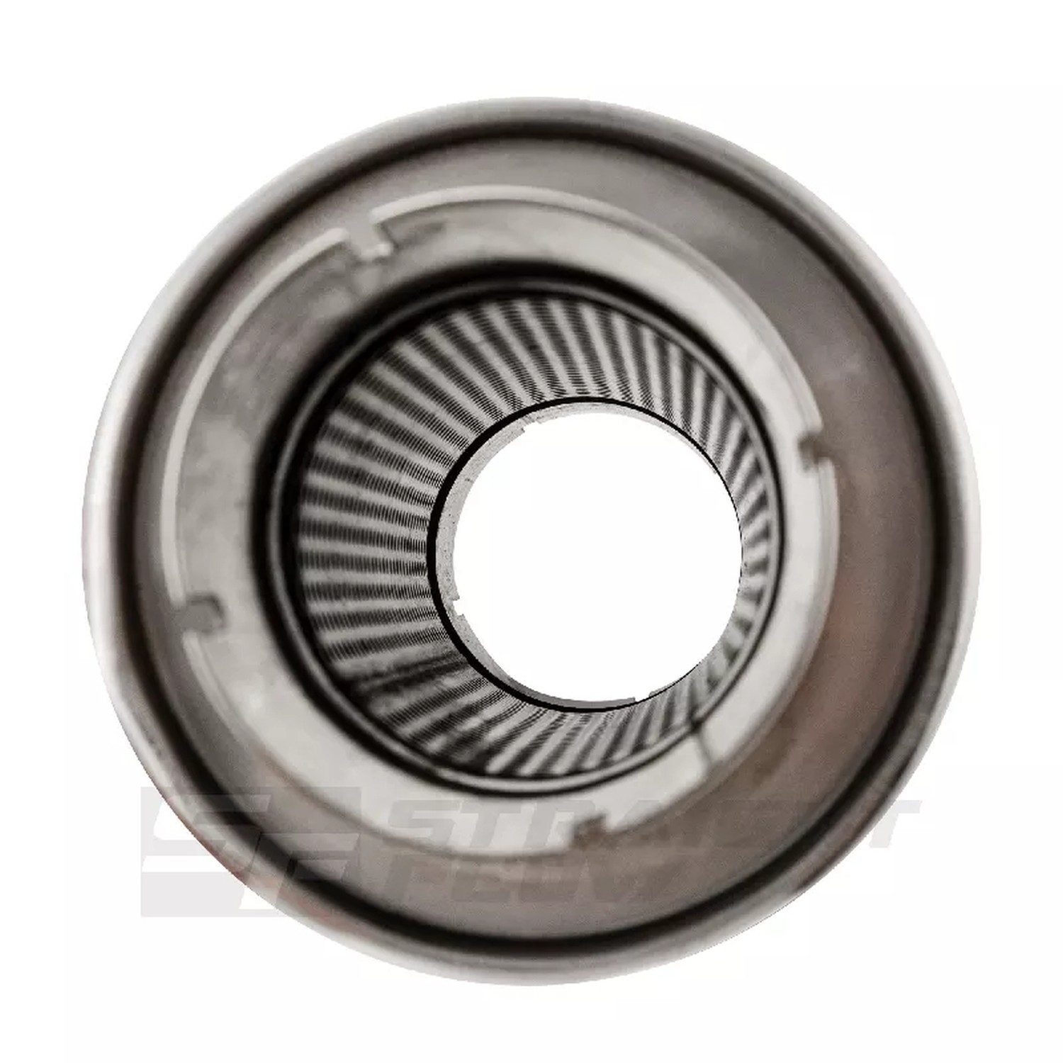 Straightflow Muffler Round 100mm L-420mm D-76 SS 3 Straightflow Muffler Round 100mm L-420mm D-76 SS - Image 3