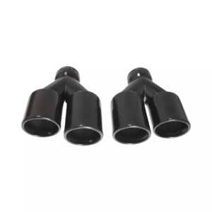Straightflow Black exhaust tips set slant cut D-76mm 8 SFT 17263 1 59cb