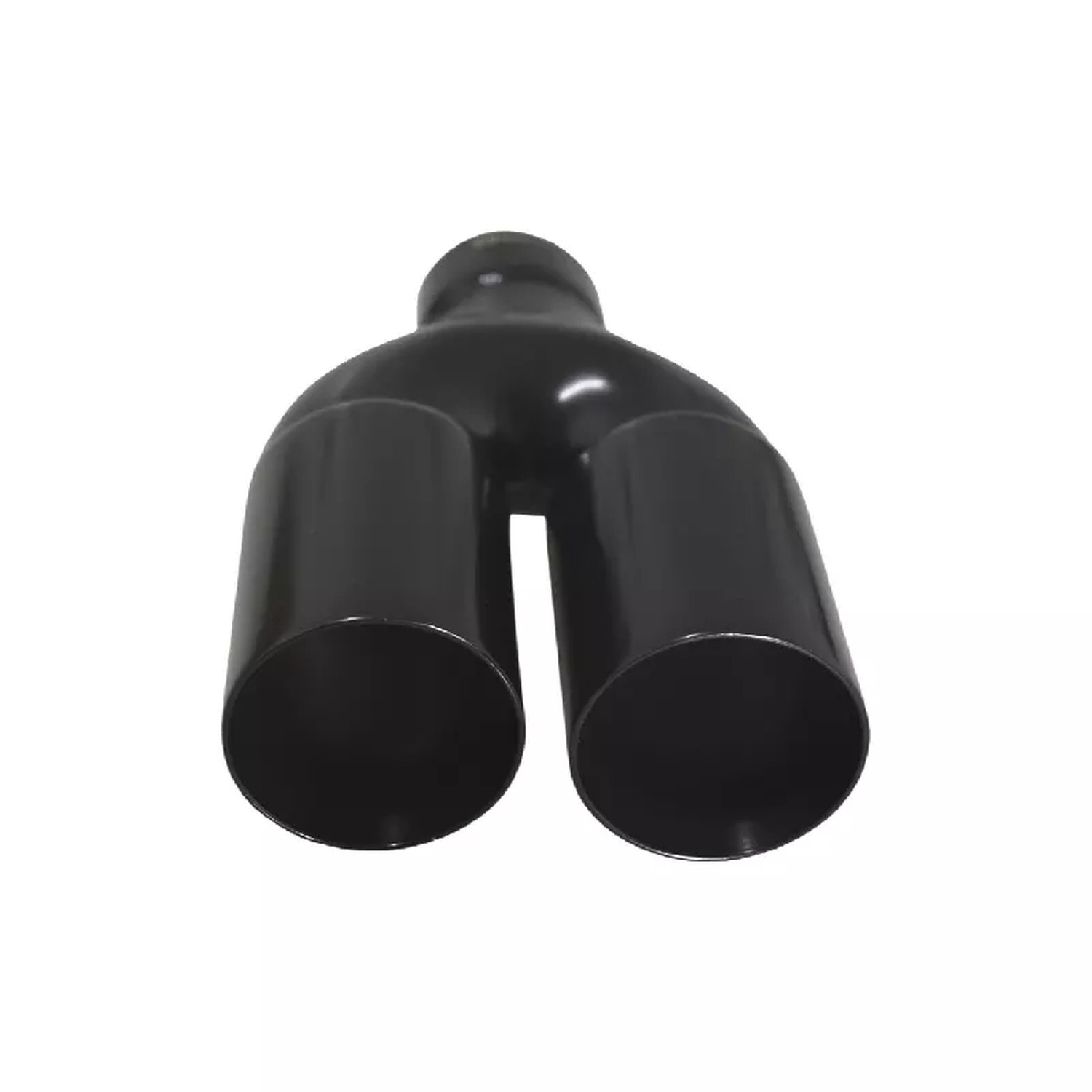 Straightflow Black exhaust tips straight cut D-76mm 1 Straightflow Black exhaust tips straight cut D-76mm
