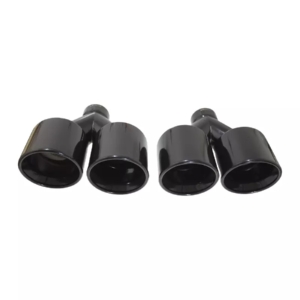 Straightflow Black exhaust tips set slant cutD-114mm 9 SFT 17278 1 6521