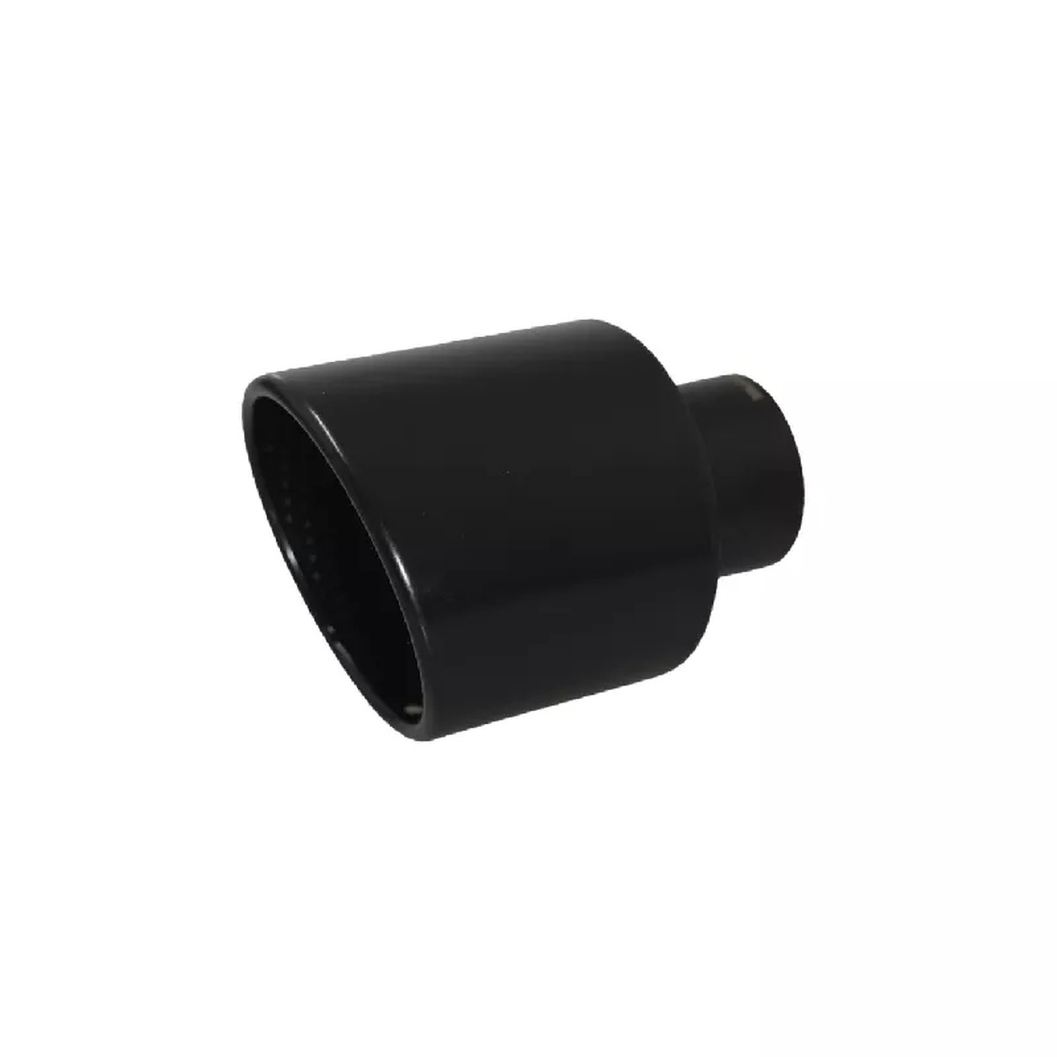 Straightflow Black exhaust tips slant cut D-114 2 Straightflow Black exhaust tips slant cut D-114 - Image 2
