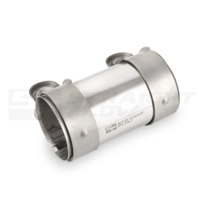 Straightflow Full Stainless 2-Bolts pipe connectors for 55mm tube 8 SFT 18700 1 4f05