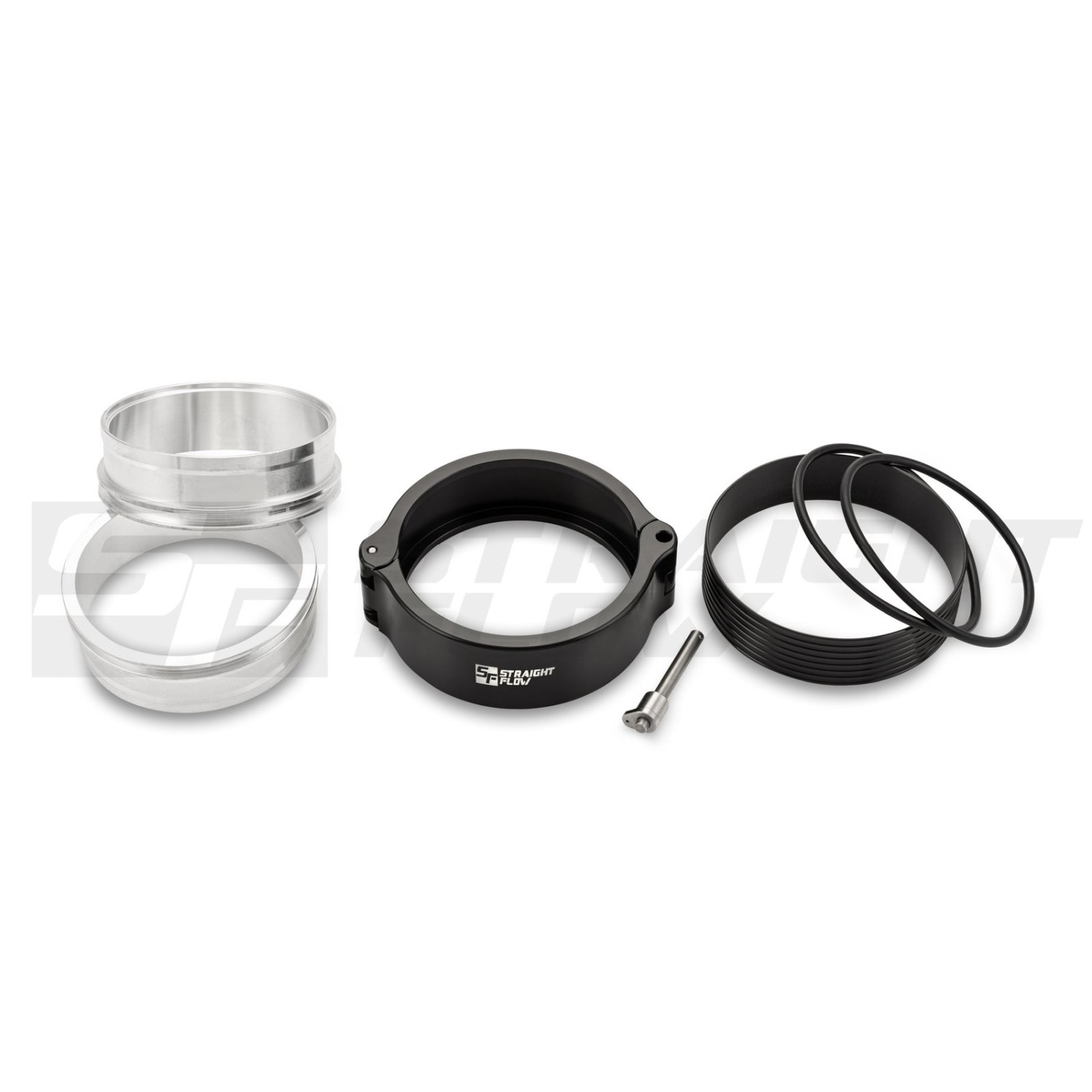 Straightflow Aluminium clamp 2.0"/50mm 2 Straightflow Aluminium clamp 2.0"/50mm - Image 2