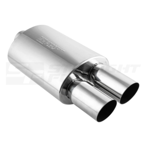 Straightflow Muffler with Tips 127x203 1in2out In-63 Out-76 9 SFT 18955 1 c0fe