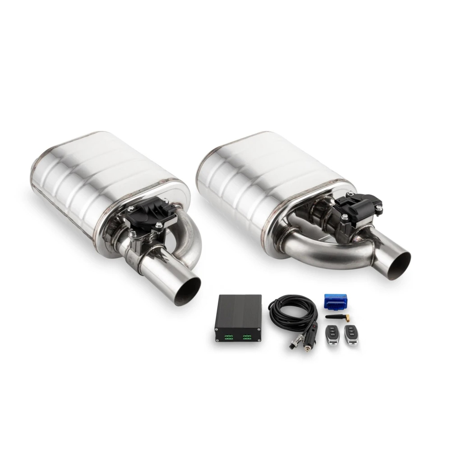 Straightflow Muffler+valve Remote In-63 140/240mm L-240mm Left/Right 1 Straightflow Muffler+valve Remote In-63 140/240mm L-240mm Left/Right