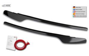 RDX Audi A4 B8.5 Eye Brows - Gloss Black (2011-2015)