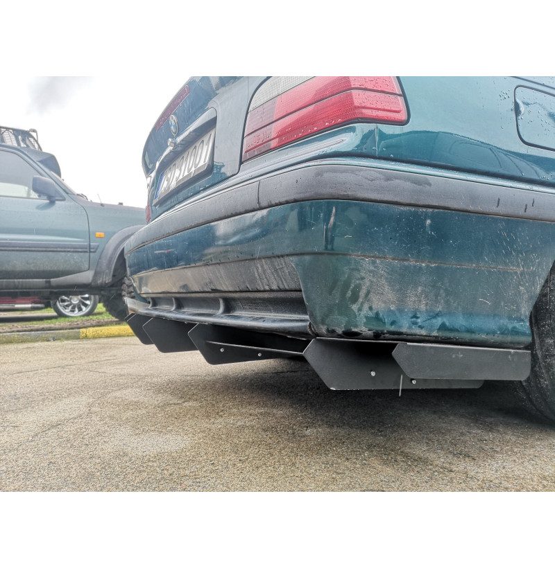 Swagier BMW 3 Series E36 Rear Diffuser Bumper Add On 6 Swagier BMW 3 Series E36 Rear Diffuser Bumper Add On - Image 6