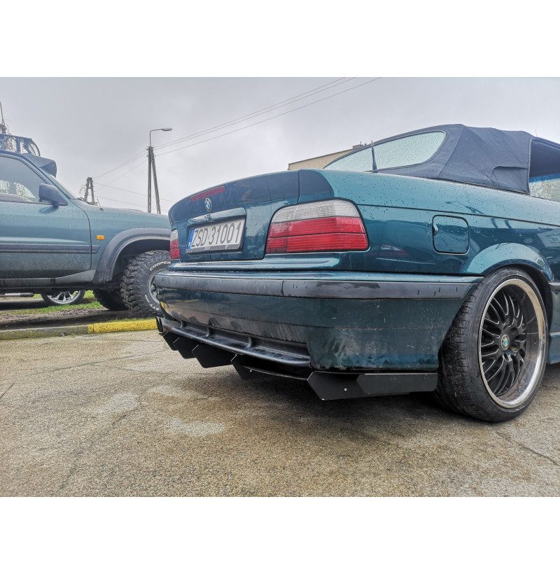 Swagier BMW 3 Series E36 Rear Diffuser Bumper Add On 3 Swagier BMW 3 Series E36 Rear Diffuser Bumper Add On - Image 3