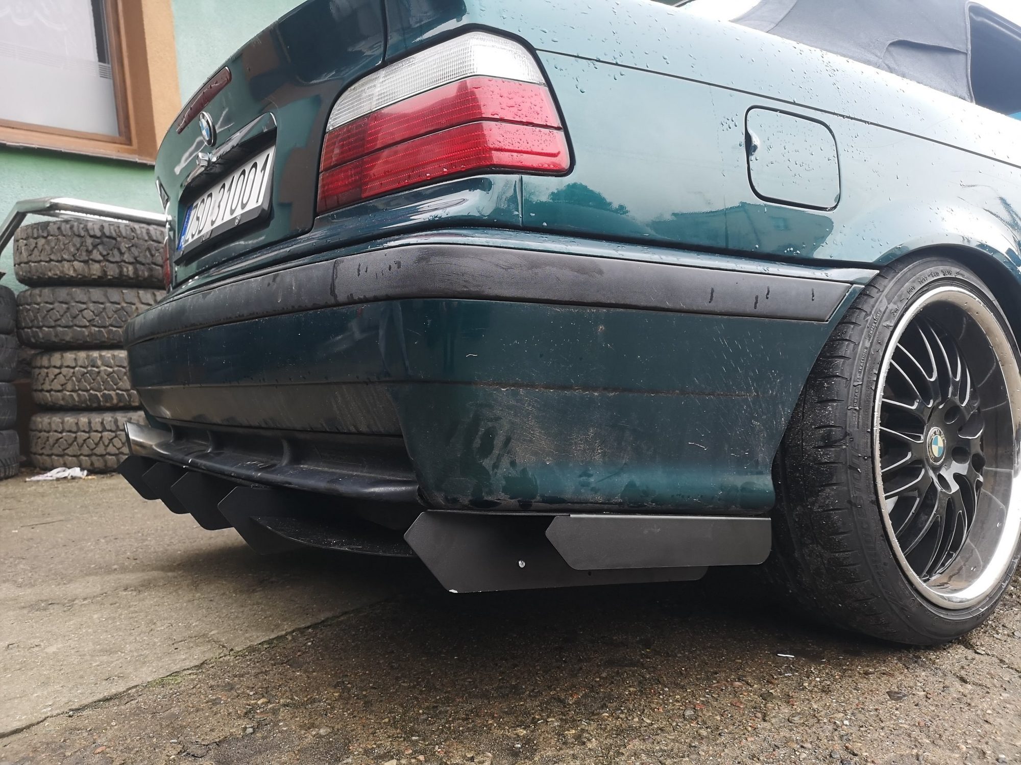 Swagier BMW 3 Series E36 Rear Diffuser Bumper Add On 1 Swagier BMW 3 Series E36 Rear Diffuser Bumper Add On