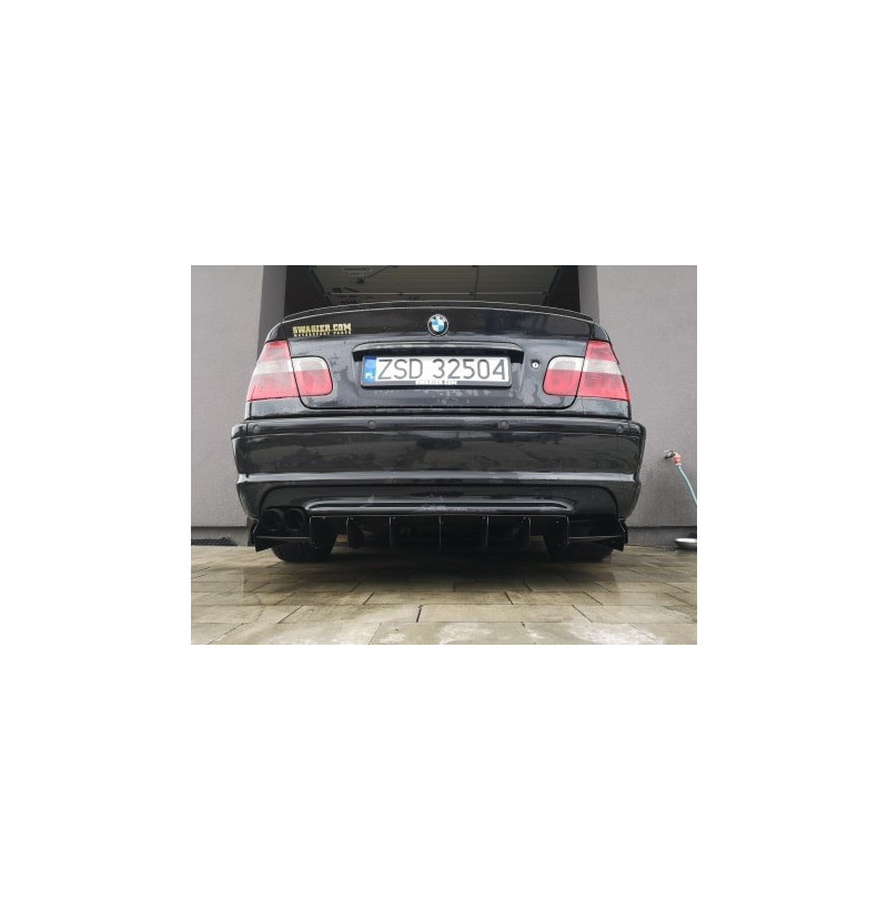 SWAGIER BMW E46 Msport Diffuser - Coupe / Saloon / Estate 2 SWAGIER BMW E46 Msport Diffuser - Coupe / Saloon / Estate - Image 2