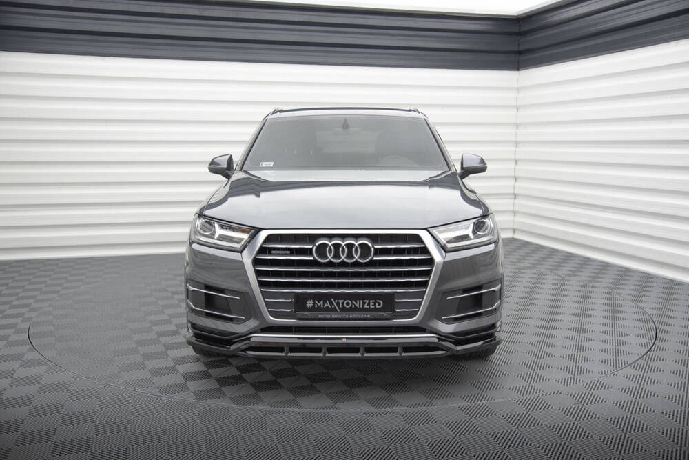 Maxton Design Audi Q7 Front Lip v1 - Gloss (SE 15-19) 3 Maxton Design Audi Q7 Front Lip v1 - Gloss (SE 15-19) - Image 3