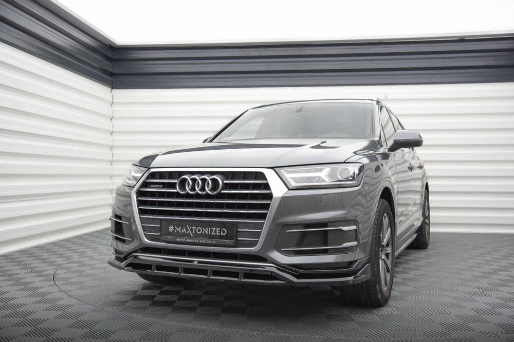 Maxton Design Audi Q7 Front Lip v1 - Gloss (SE 15-19) 1 Maxton Design Audi Q7 Front Lip v1 - Gloss (SE 15-19)