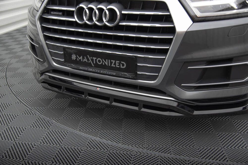 Maxton Design Audi Q7 Front Lip v1 - Gloss (SE 15-19) 5 Maxton Design Audi Q7 Front Lip v1 - Gloss (SE 15-19) - Image 5