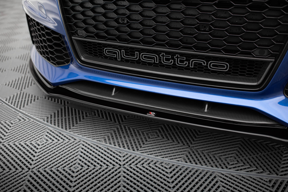 Maxton Design Audi A6 C7 RS6 Front Lip v1 - Gloss 3 Maxton Design Audi A6 C7 RS6 Front Lip v1 - Gloss - Image 3