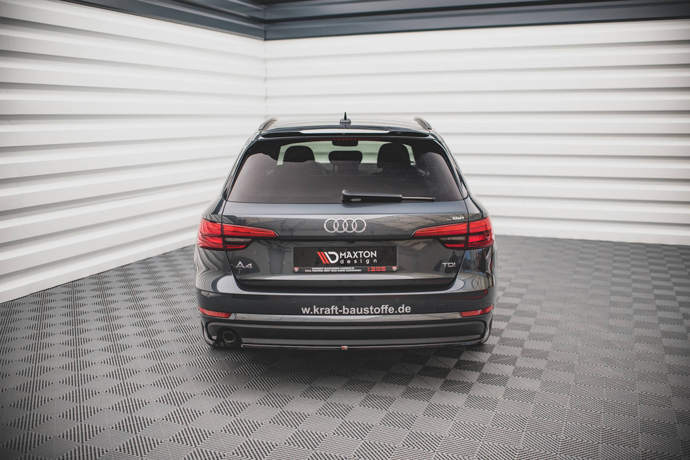 Maxton Design Audi A4 Rear Spats V1 - Gloss (B9 2015-2019) 5 Maxton Design Audi A4 Rear Spats V1 - Gloss (B9 2015-2019) - Image 5