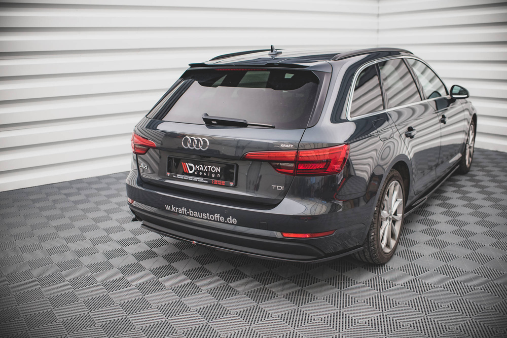 Maxton Design Audi A4 Rear Spats V1 - Gloss (B9 2015-2019) 1 Maxton Design Audi A4 Rear Spats V1 - Gloss (B9 2015-2019)