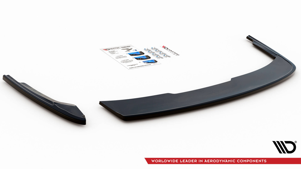 Maxton Design Audi A4 Rear Spats V1 - Gloss (B9 2015-2019) 2 Maxton Design Audi A4 Rear Spats V1 - Gloss (B9 2015-2019) - Image 2