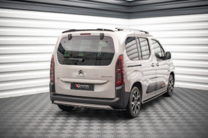 Maxton Design CITROEN BERLINGO Rear Splitter - Gloss Black (Mk3 2018-2023)