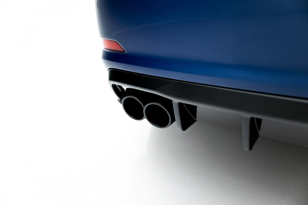 Maxton Design Audi A3 Saloon Rear Diffuser - Twin Left Exit Gloss Black (SE 13-16) 7 Maxton Design Audi A3 Saloon Rear Diffuser - Twin Left Exit Gloss Black (SE 13-16) - Image 7