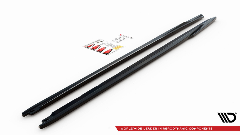 Maxton Design Audi A4 B9 Side Skirt Extensions - Gloss (SE 2015-2019) 6 Maxton Design Audi A4 B9 Side Skirt Extensions - Gloss (SE 2015-2019) - Image 6