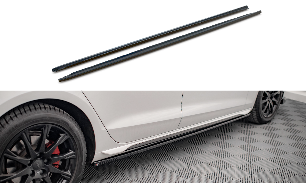 Maxton Design Audi A4 B9 Side Skirt Extensions - Gloss (SE 2019-2024) 6 Maxton Design Audi A4 B9 Side Skirt Extensions - Gloss (SE 2019-2024) - Image 6