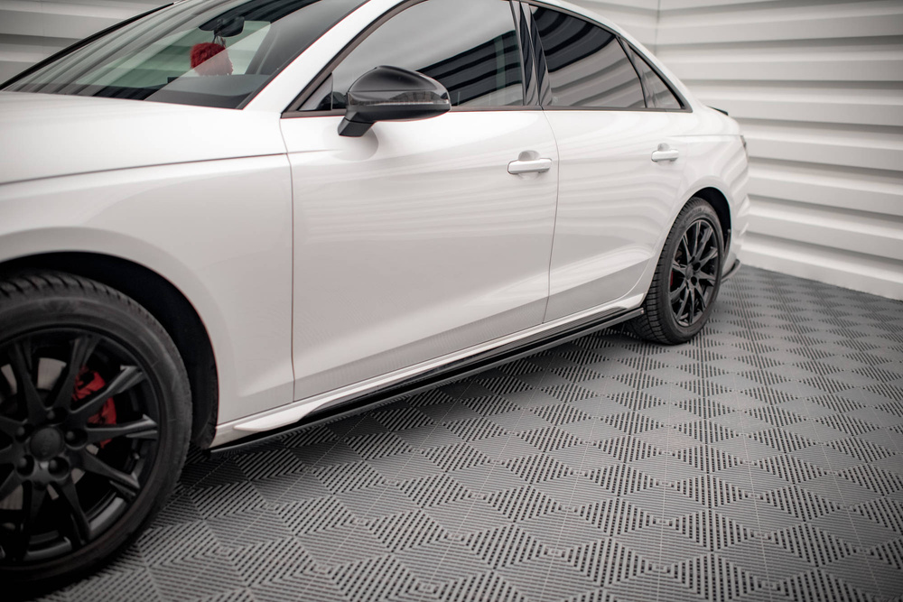 Maxton Design Audi A4 B9 Side Skirt Extensions - Gloss (SE 2019-2024) 3 Maxton Design Audi A4 B9 Side Skirt Extensions - Gloss (SE 2019-2024) - Image 3