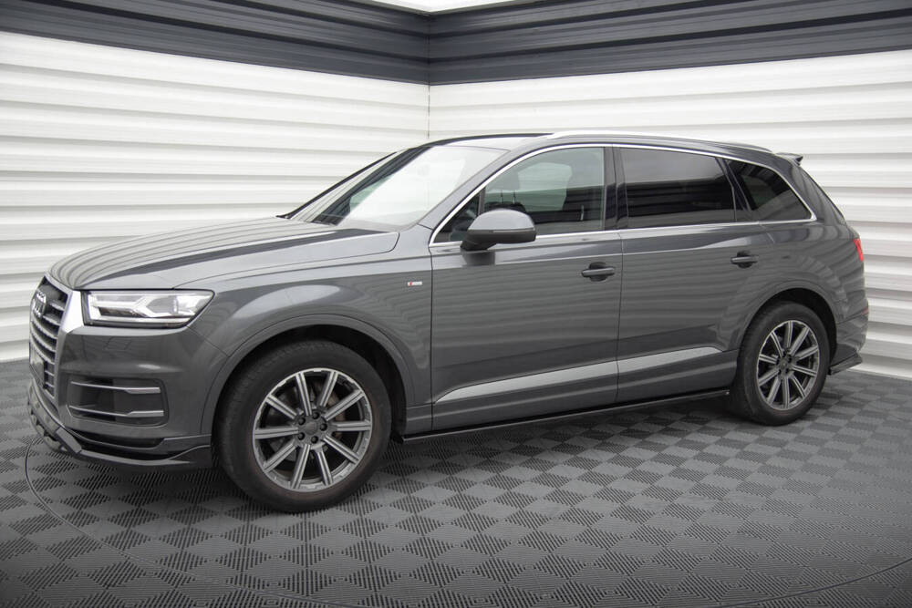 Maxton Design Audi Q7 Side Skirt Extensions - Gloss (Mk2 SE 15-19) 1 Maxton Design Audi Q7 Side Skirt Extensions - Gloss (Mk2 SE 15-19)