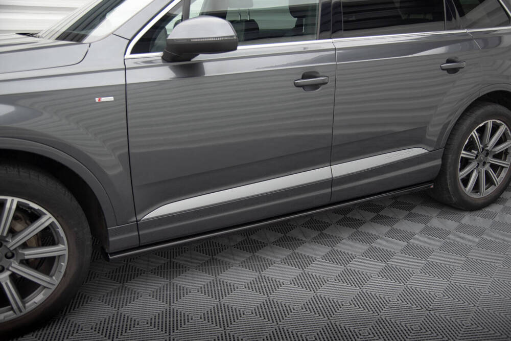Maxton Design Audi Q7 Side Skirt Extensions - Gloss (Mk2 SE 15-19) 4 Maxton Design Audi Q7 Side Skirt Extensions - Gloss (Mk2 SE 15-19) - Image 4