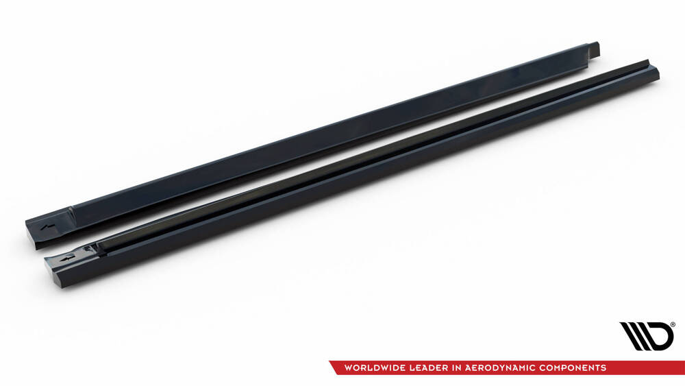 Maxton Design Audi Q7 Side Skirt Extensions - Gloss (Mk2 SE 15-19) 6 Maxton Design Audi Q7 Side Skirt Extensions - Gloss (Mk2 SE 15-19) - Image 6