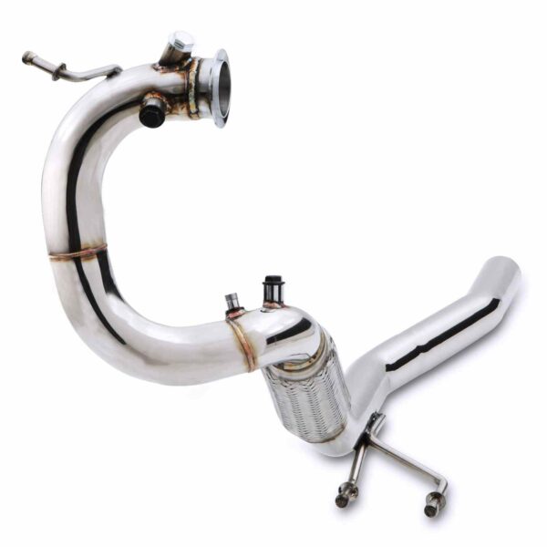 Gravity - Exhaust Decat Dpf Delete Pipe - Volkswagen Golf MK6 Gtd 08-13 1 Gravity Performance VW Golf 6 GTD Decat DPF Delete Pipe - 2L Diesel (2008-2014)