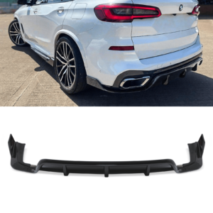 BMW X5 F15 Msport Rear Diffuser Kit - Gloss Black (2014-2018)