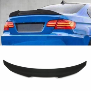 BMW 3 Series E92 Spoiler - Ducktail Style Gloss Black (2005-2011) 10 BMW 3 Series E92 Spoiler - Ducktail Style Gloss Black (2005-2011) Ducktail Style Plastic Boot Lip Spoiler to Suit BMW E92