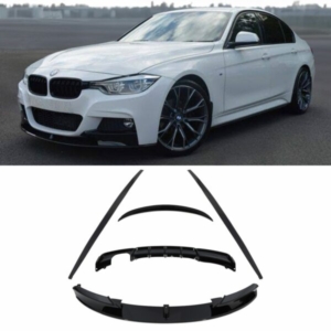 BMW F30 Msport Lip kit - Gloss Black Combo 10 BMW F30 Msport Lip kit - Gloss Black Combo