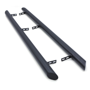VW Amarok Side Bars - Matte Black (Mk1 2010-2020)
