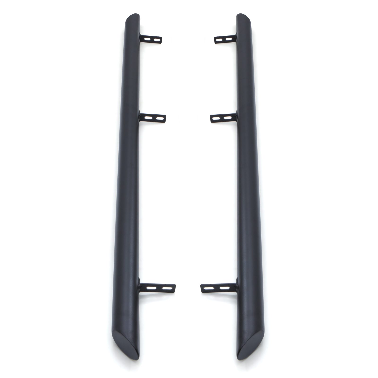 VW Amarok Side Bars - Matte Black (Mk1 2010-2020) 2 VW Amarok Side Bars - Matte Black (Mk1 2010-2020) - Image 2