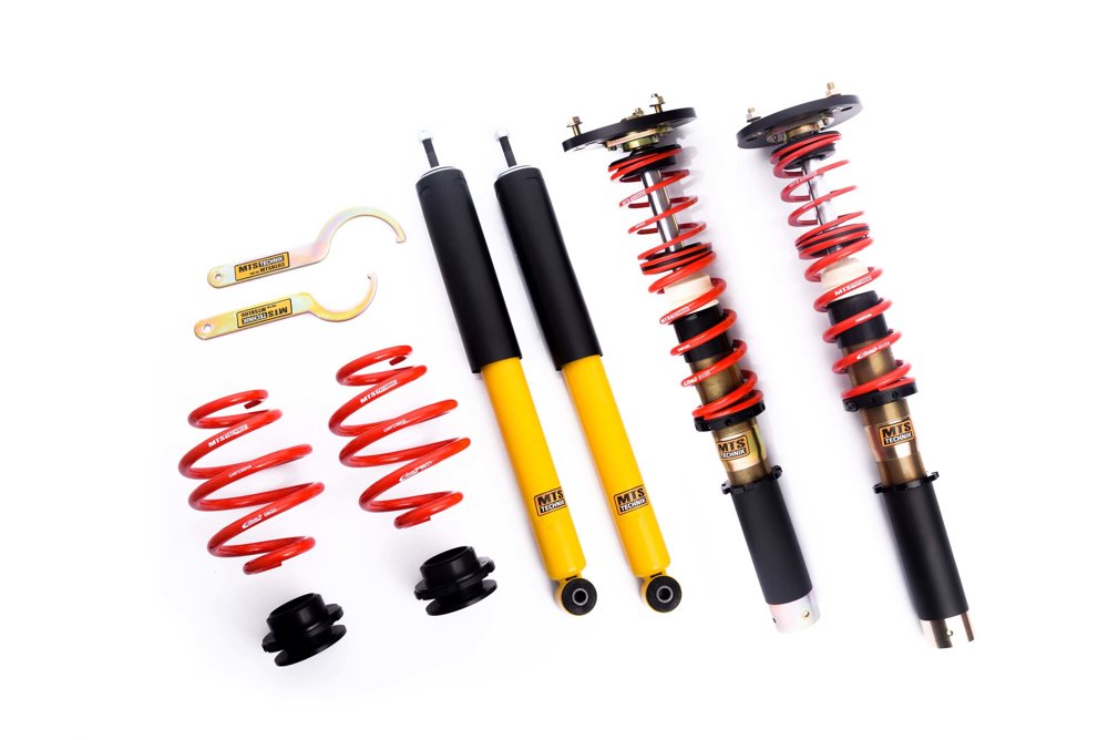 MTS Technik BMW 3 Series E30 Coil Over Kit (1982-1992) – Street Gold / Inox 4 MTS Technik BMW 3 Series E30 Coil Over Kit (1982-1992) – Street Gold / Inox - Image 4
