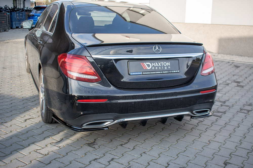 Maxton Design Mercedes E-Class W213 AMG Rear Diffuser - Gloss (2016-2021) 1 Maxton Design Mercedes E-Class W213 AMG Rear Diffuser - Gloss