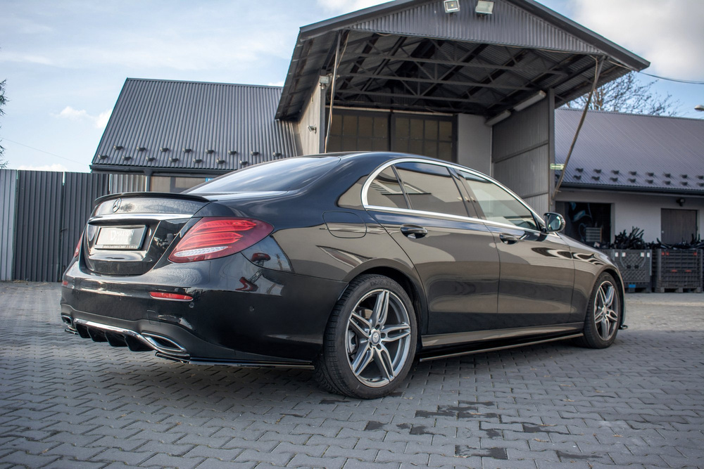 Maxton Design Mercedes E-Class W213 AMG Rear Diffuser - Gloss (2016-2021) 4 Maxton Design Mercedes E-Class W213 AMG Rear Diffuser - Gloss (2016-2021) - Image 4