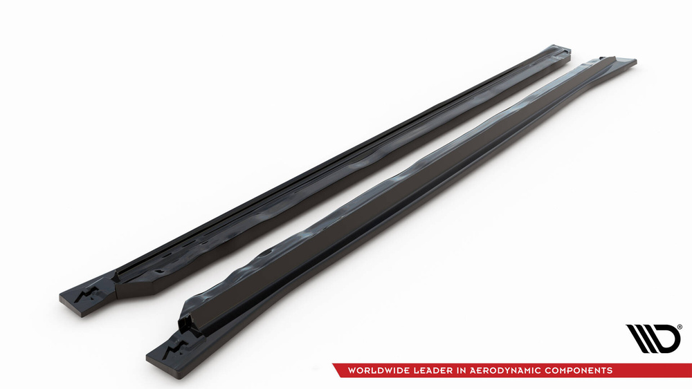 Maxton Design VW Tiguan Allspace Side Skirt Extensions - Gloss (MK2 2015-2020) 2 Maxton Design VW Tiguan Allspace Side Skirt Extensions - Gloss (MK2 2015-2020) - Image 2