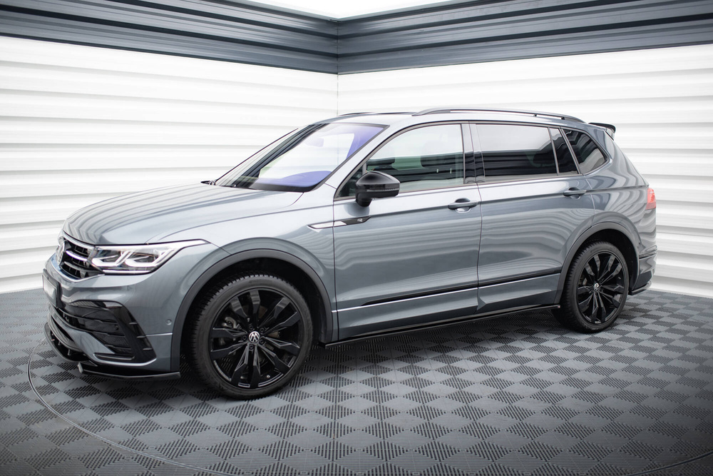 Maxton Design VW Tiguan Allspace Side Skirt Extensions - Gloss (MK2 2015-2020) 1 Maxton Design VW Tiguan Allspace Side Skirt Extensions - Gloss (MK2 2015-2020)