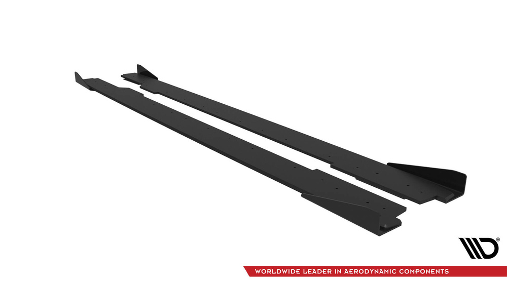 Maxton Design Audi A5 Coupe Side Skirt Extensions - Street Pro (08-15) 6 Maxton Design Audi A5 Coupe Side Skirt Extensions - Street Pro (08-15) - Image 6