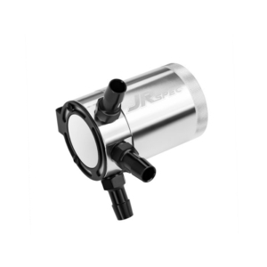 JR Spec Aluminum Baffled 3-Port Oil Catch Can / Tank / Air-Oil Separte