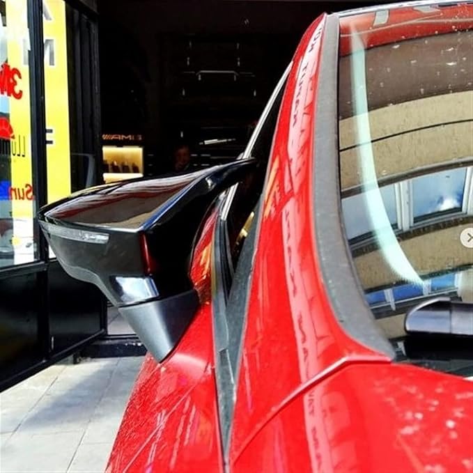 Seat Leon Mirror Cover - Gloss Black M4 Style (Mk3 2013-2019) 3 Seat Leon Mirror Cover - Gloss Black M4 Style (Mk3 2013-2019) - Image 3