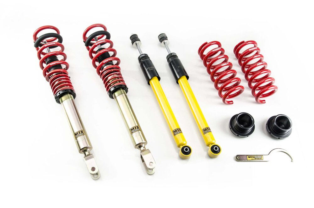MTS Technik Mercedes E-Class Coil Over Kit (W211 2002-2008) – Street Gold / Inox 1 MTS Technik Mercedes E-Class Coil Over Kit (W211 2002-2008) – Street Gold / Inox