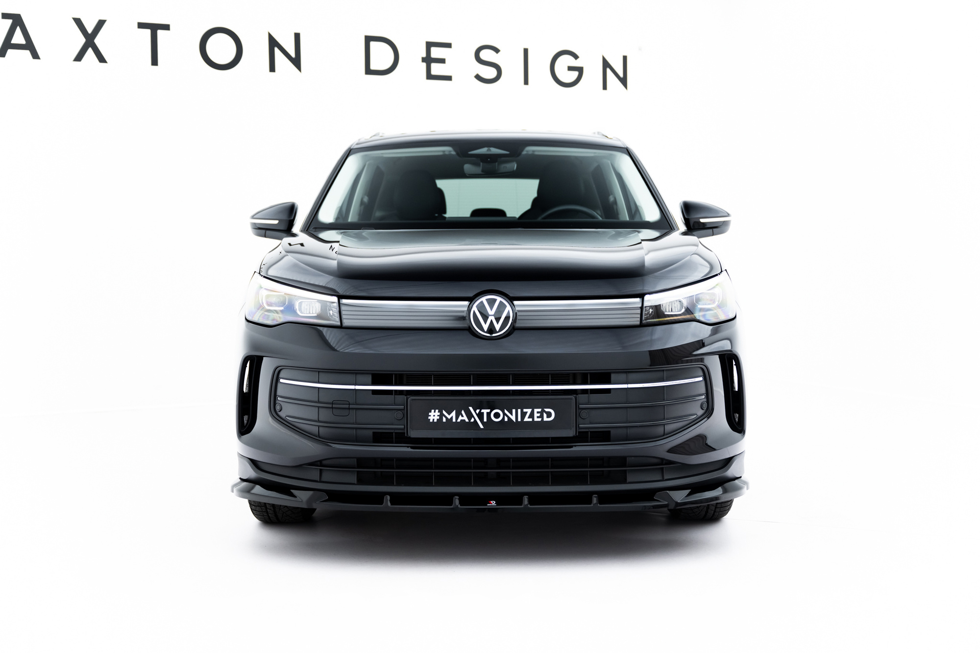Maxton Design VW Tiguan Front Lip V1 - Gloss (MK3 SE 2024+) 3 Maxton Design VW Tiguan Front Lip V1 - Gloss (MK3 SE 2024+) - Image 3