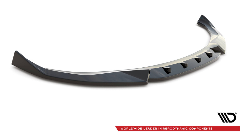 Maxton Design BMW 4 Series G26 Front Lip v2 - Gloss (2021+) 2 Maxton Design BMW 4 Series G26 Front Lip v2 - Gloss (2021+) - Image 2