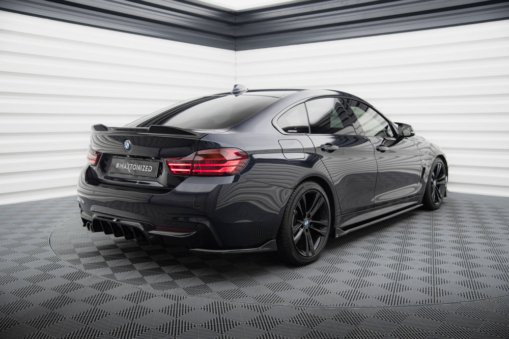 Maxton Design BMW 4 Series F36 Msport Rear Spats - Gloss (2014-2021) 1 Maxton Design BMW 4 Series F36 Msport Rear Spats - Gloss (2014-2021)