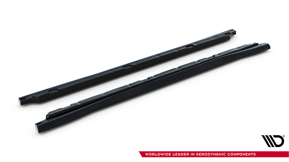 Maxton Design VW Tiguan Side Skirt Extensions - Gloss (MK3 SE 2024+) 2 Maxton Design VW Tiguan Side Skirt Extensions - Gloss (MK3 SE 2024+) - Image 2